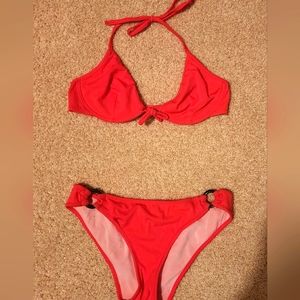 DOLCE & GABBANA Beachwear - Hot Pink Bikini, Size Small U.S. (Size 2 European)